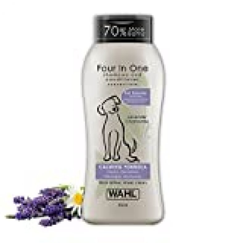 Wahl 4-In-1 Calming Pet Shampoo – Cleans, Conditions, Detangles