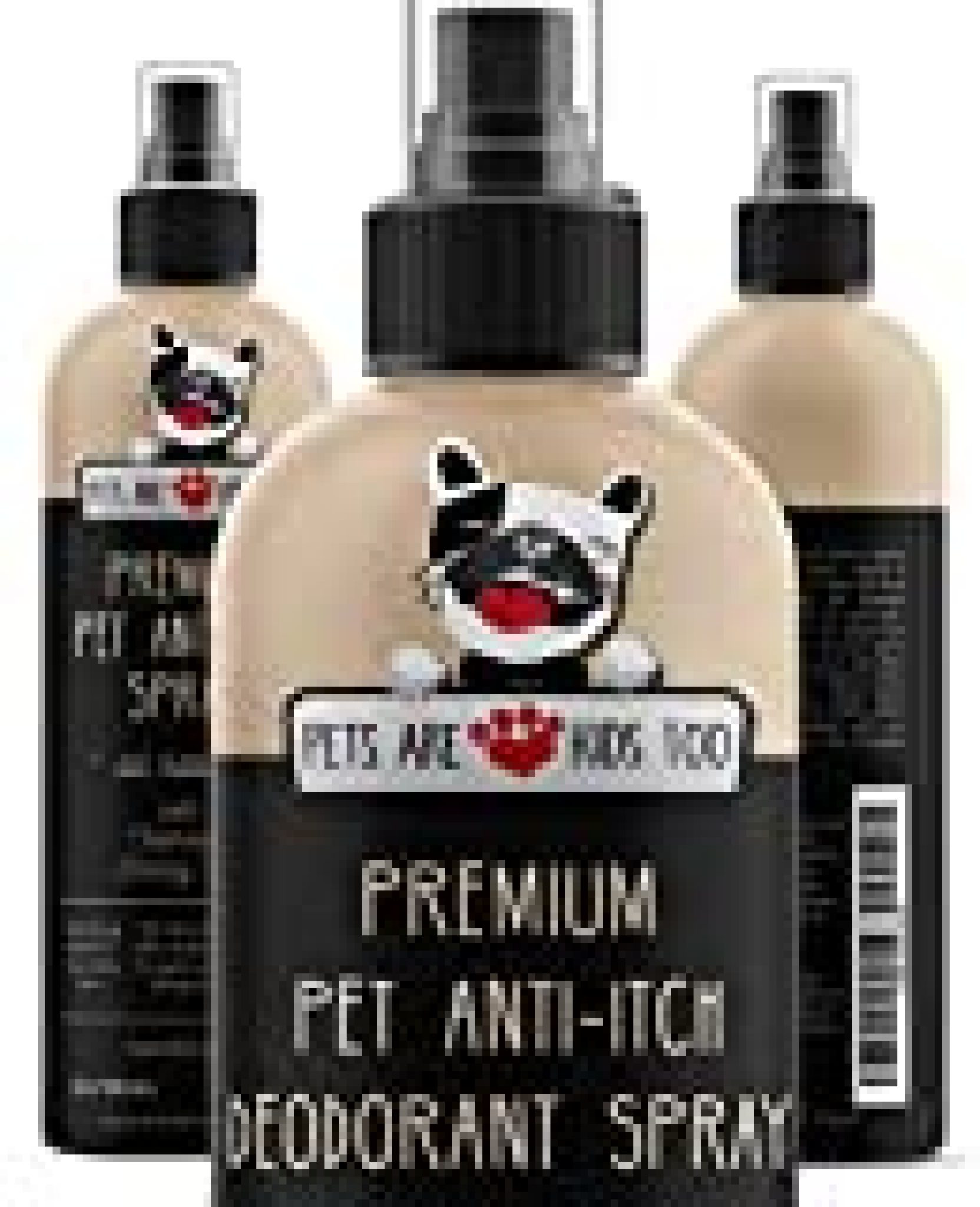 Premium Pet Anti Itch Deodorant Spray & Scent Freshener! Natural