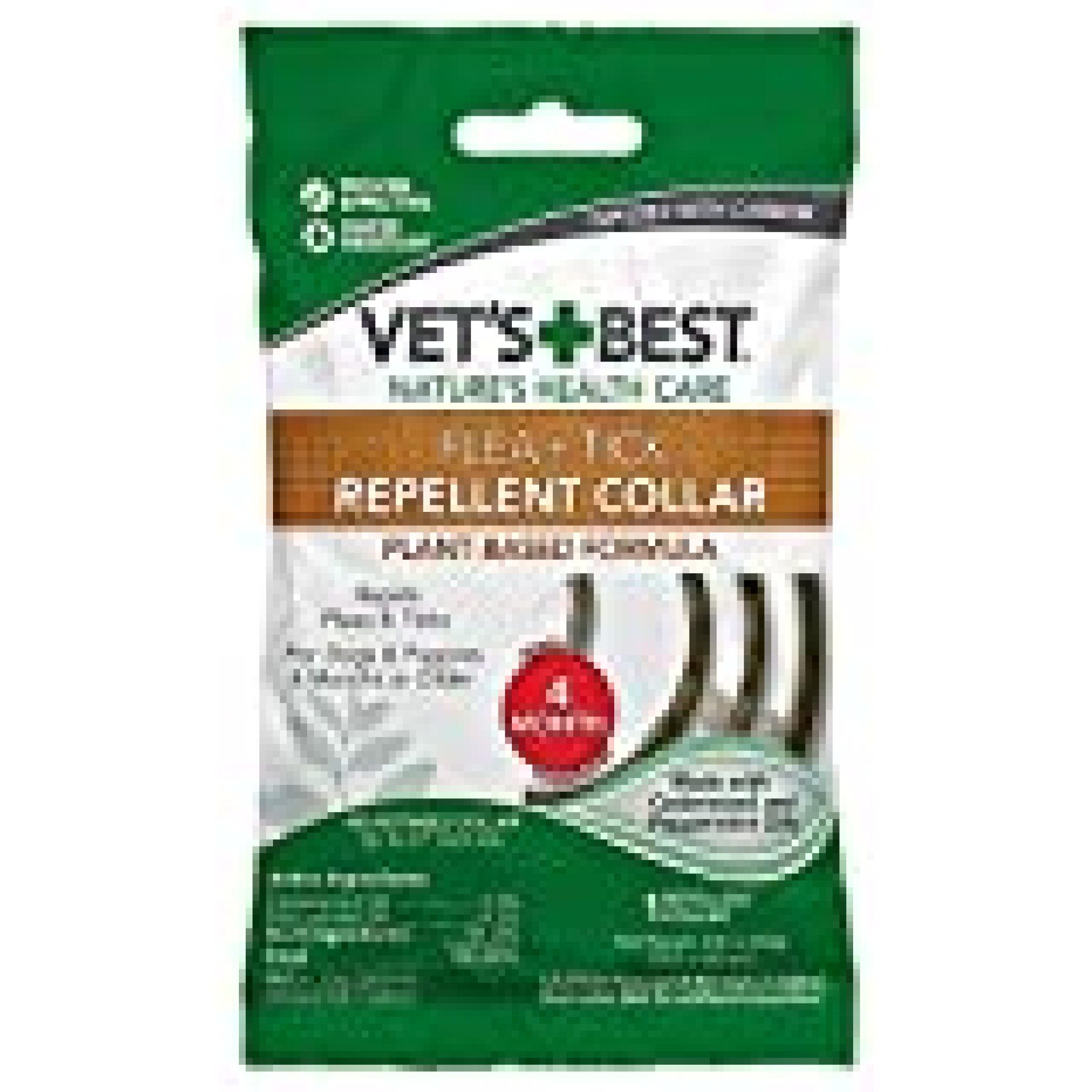 Vet's Best Flea and Tick Repellent Collar for Dogs Pest Repellent Dog Collar Dog Flea & Tick