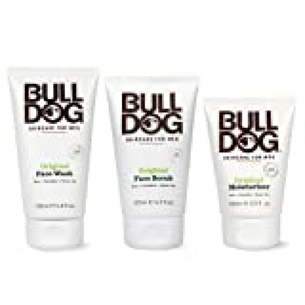 Bulldog Mens Skincare and Grooming Original Full Face Kit with Original
