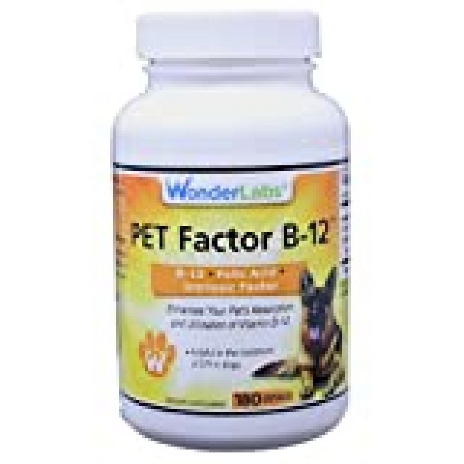 WonderLabs Pet Factor B-12 | Vitamin B-12 In Methylcobalamin Form ...