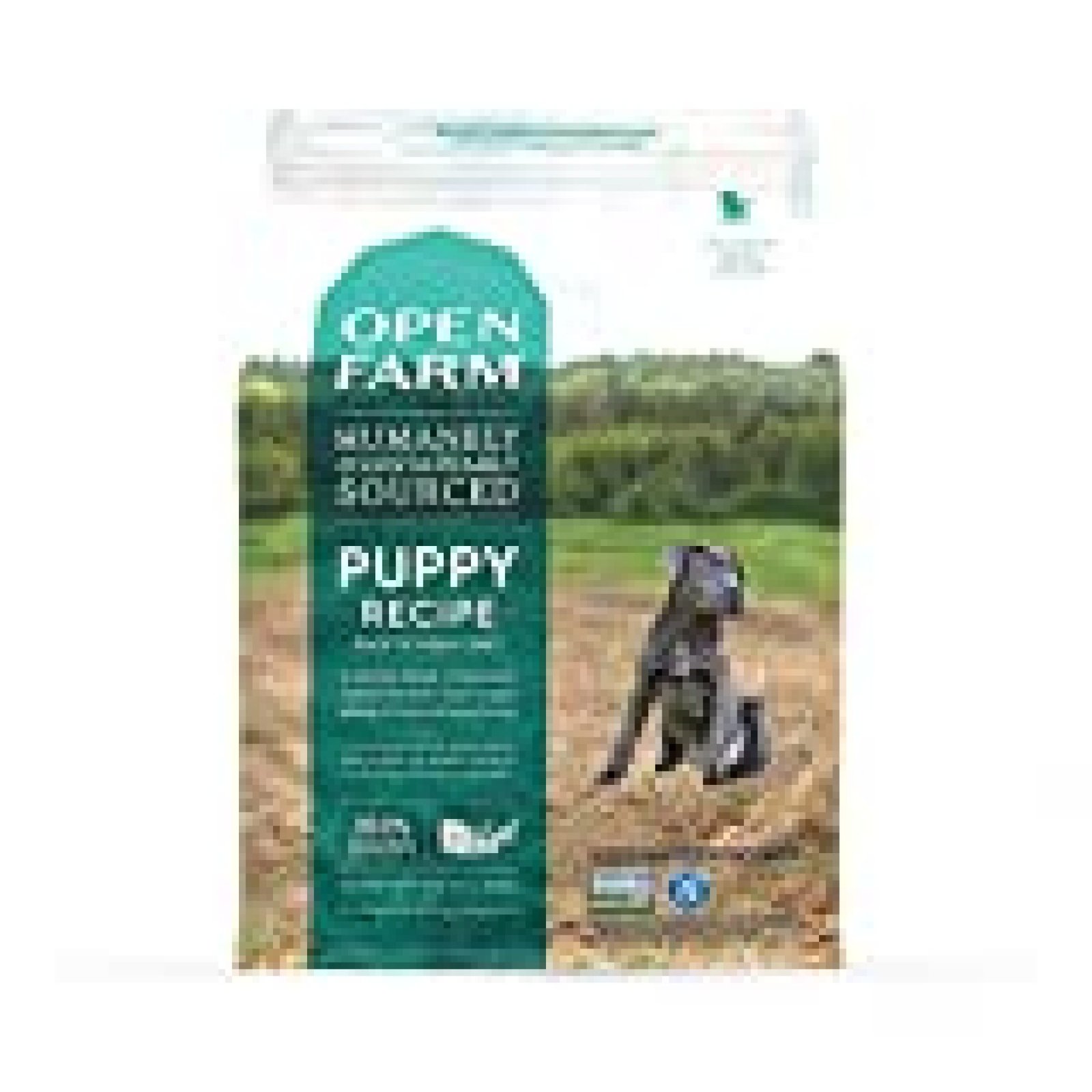 Open Farm Puppy Grain-Free Dry Dog Food, 100% Humanely Raised Meat Recipe for Puppies with Non