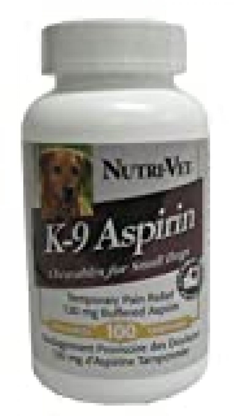 Nutri-Vet K-9 Aspirin Small Dog 100 Chewable Tablets - dogbowwow.com