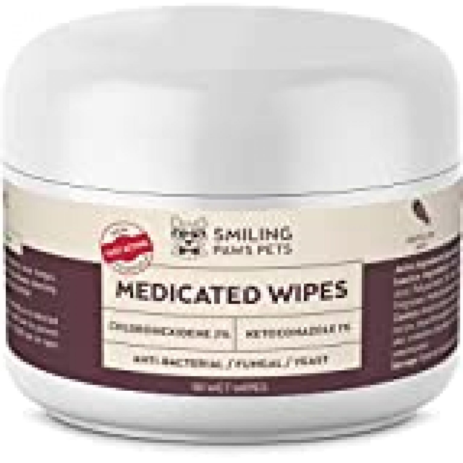 Advanced+ Medicated Antibacterial & Antifungal Wipe For Dogs & Cats