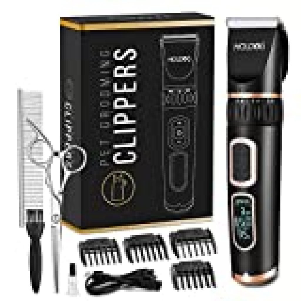 Dog Clippers Professional Heavy Duty Dog Grooming Clipper 3-Speed Low