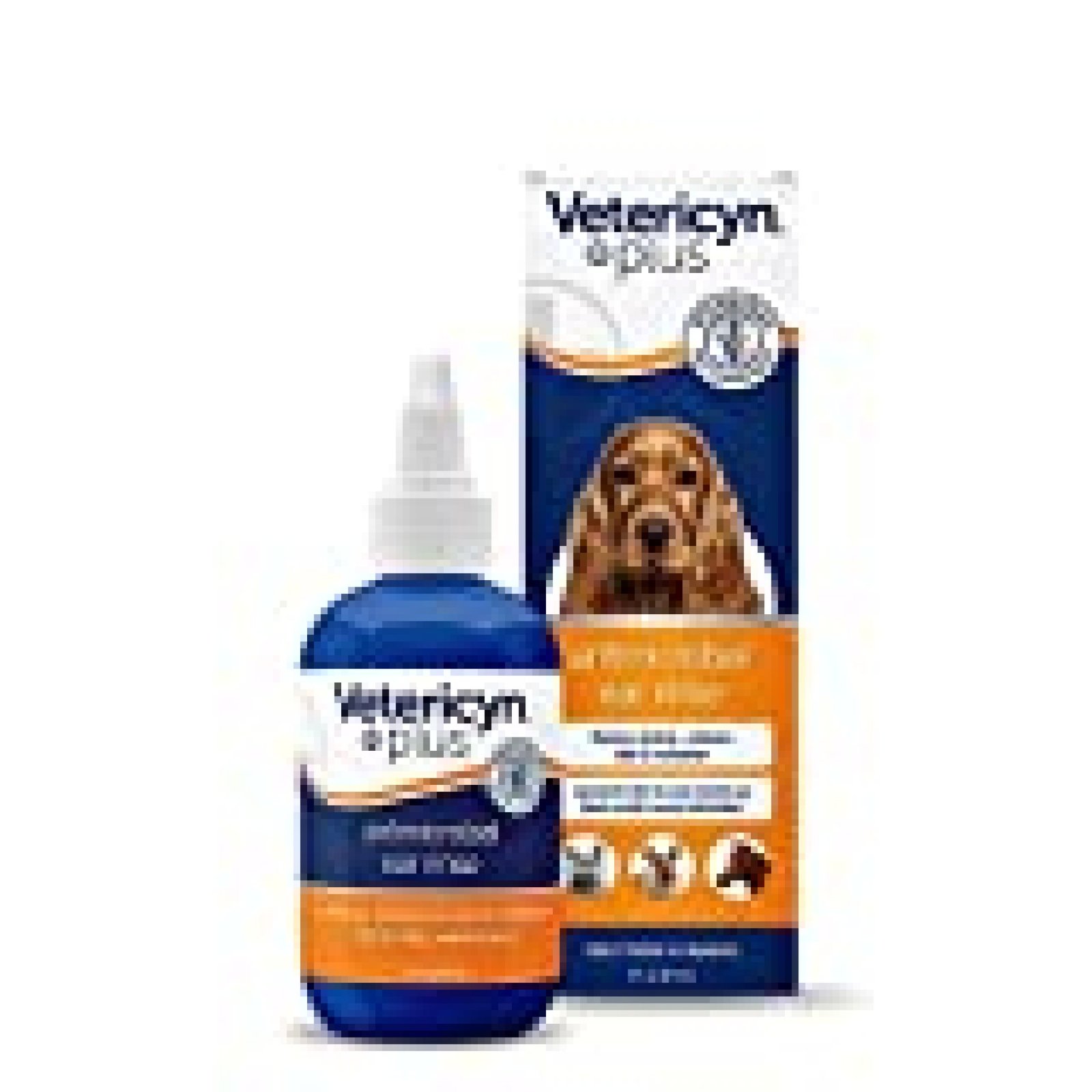 Vetericyn Plus Ear Rinse. Cleaning Solution for Dogs, Cats and All