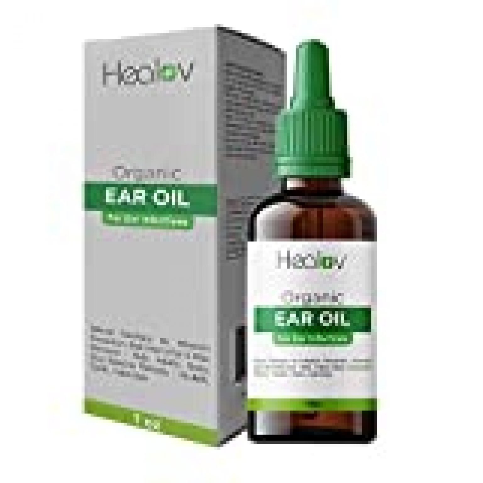 Organic Ear Oil for Ear Infections - Natural Eardrops for Infection