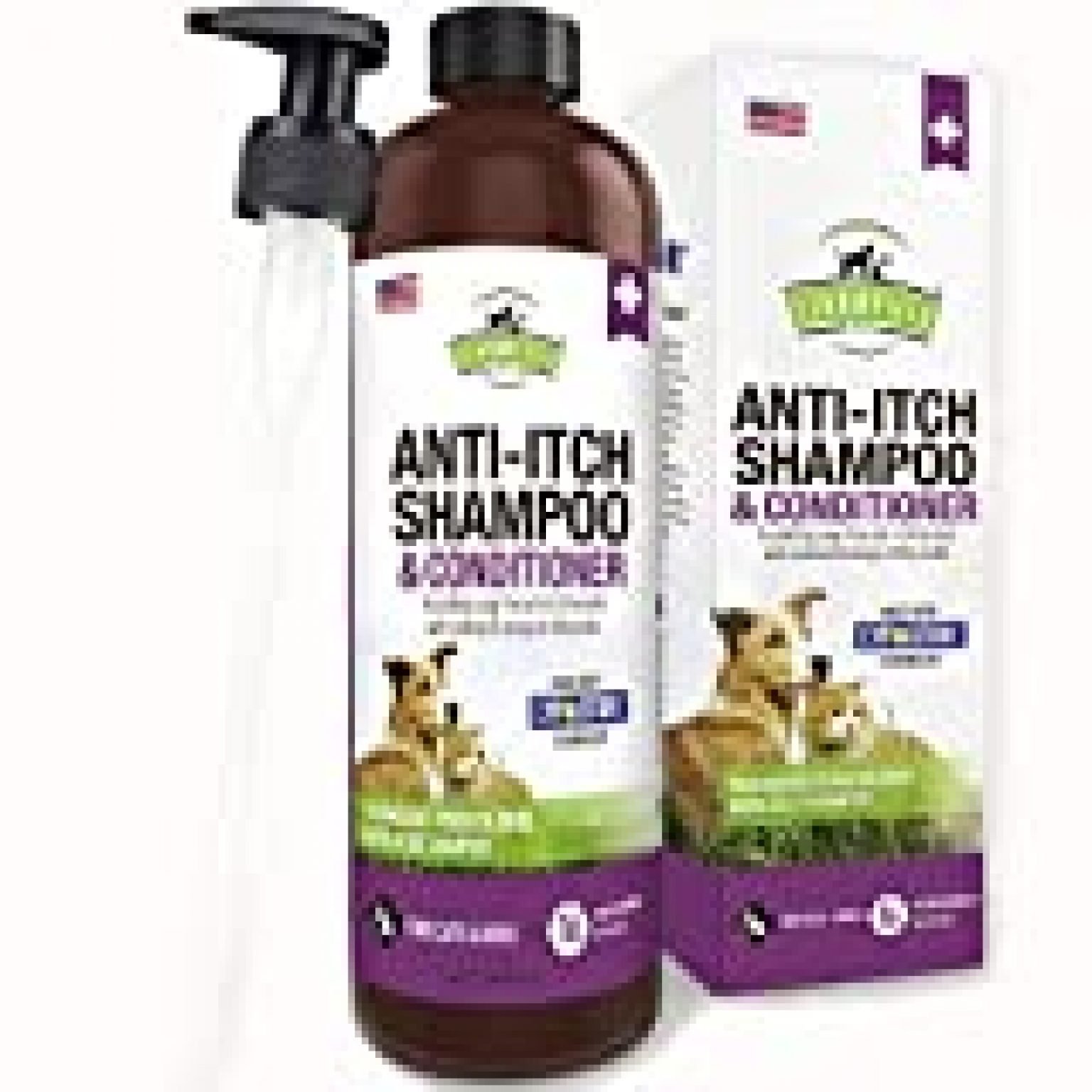Anti Itch Dog Shampoo For Dry Itchy Skin 16 Oz Medicated