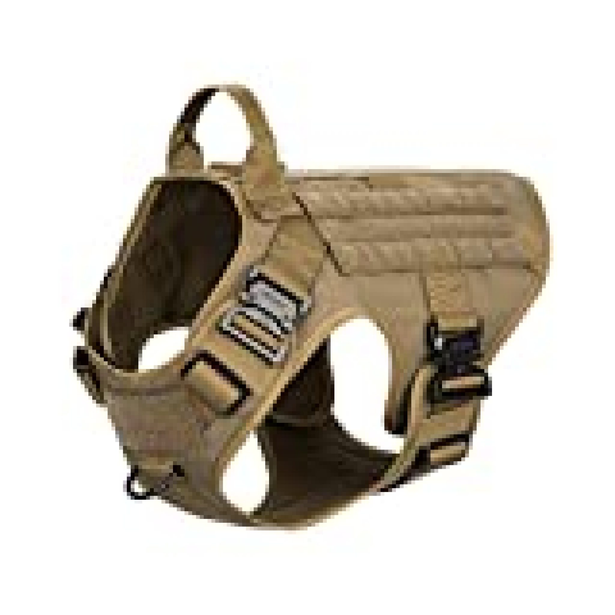 ICEFANG Tactical Dog Harness with 4X Metal Buckle,Dog MOLLE Vest with ...