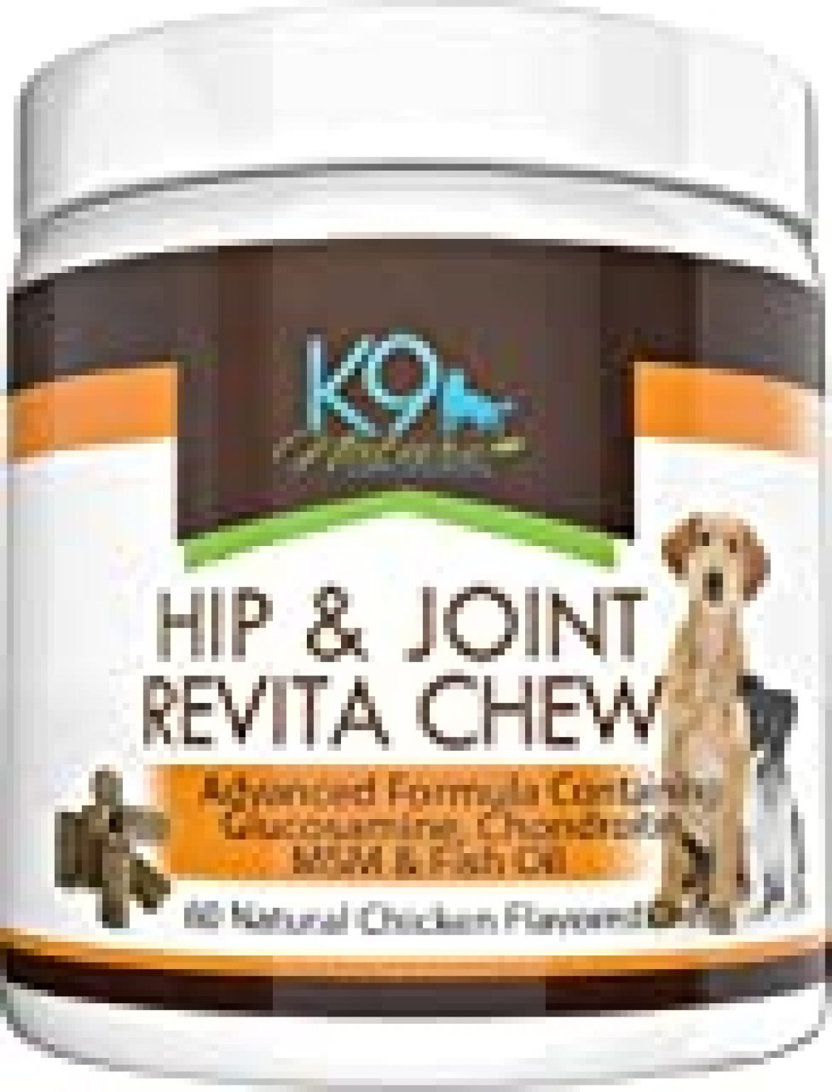 K9 Nature Glucosamine Chondroitin MSM Pure Fish Oil Chews for Small or