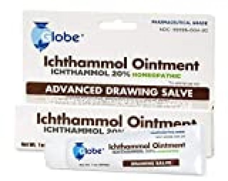 Ichthammol Ointment 20, (Drawing Salve) 1oz Tube (28.3g