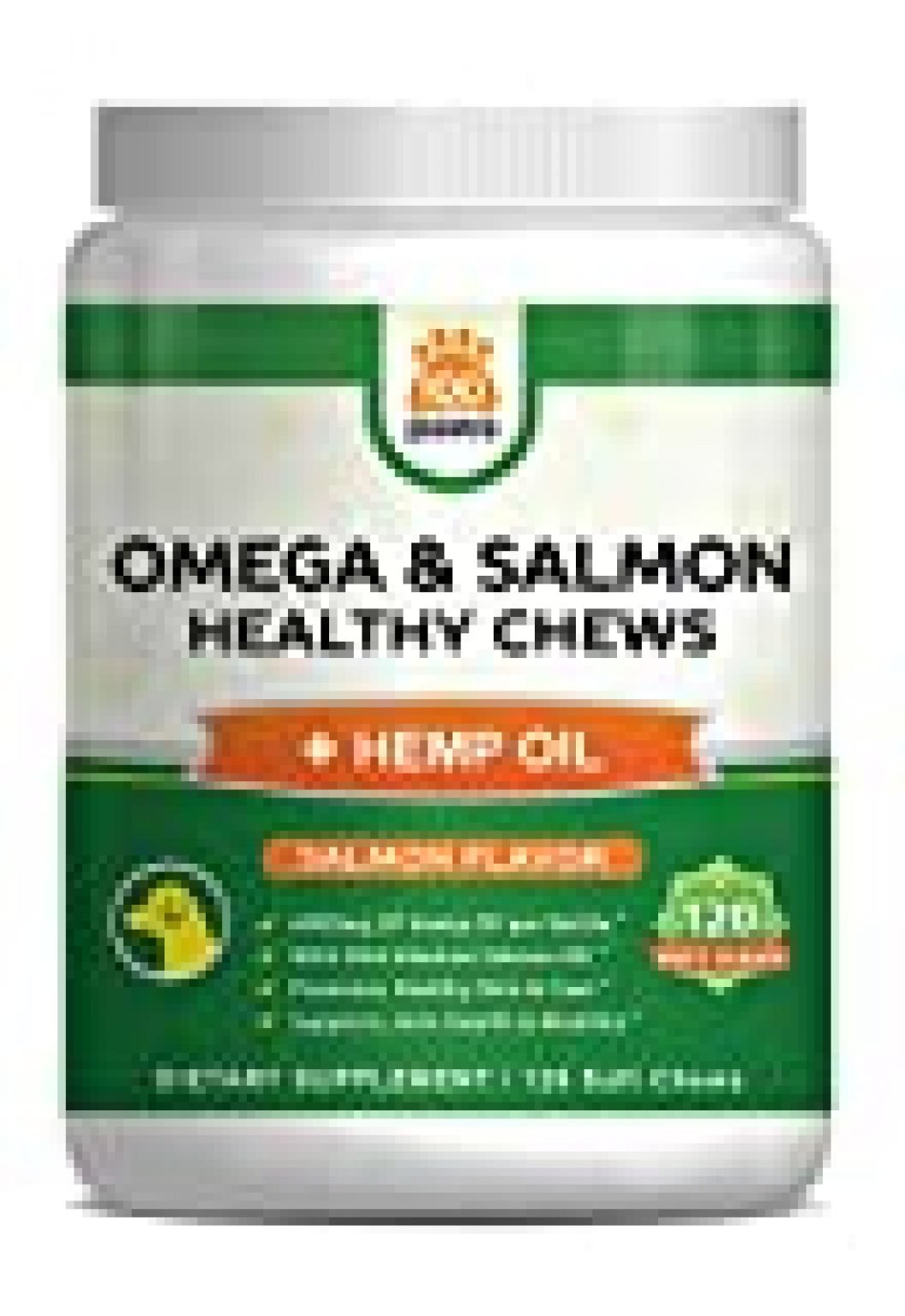 Salmon Oil for Dogs Omega 3 Fish Oil & Hemp Oil for Dogs