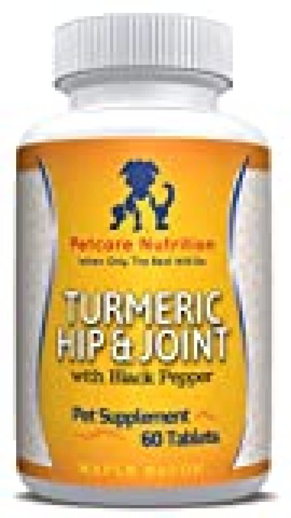 Turmeric for Dogs Anti Inflammatory Hip & Joint Supplement with Black Pepper Natural Joint