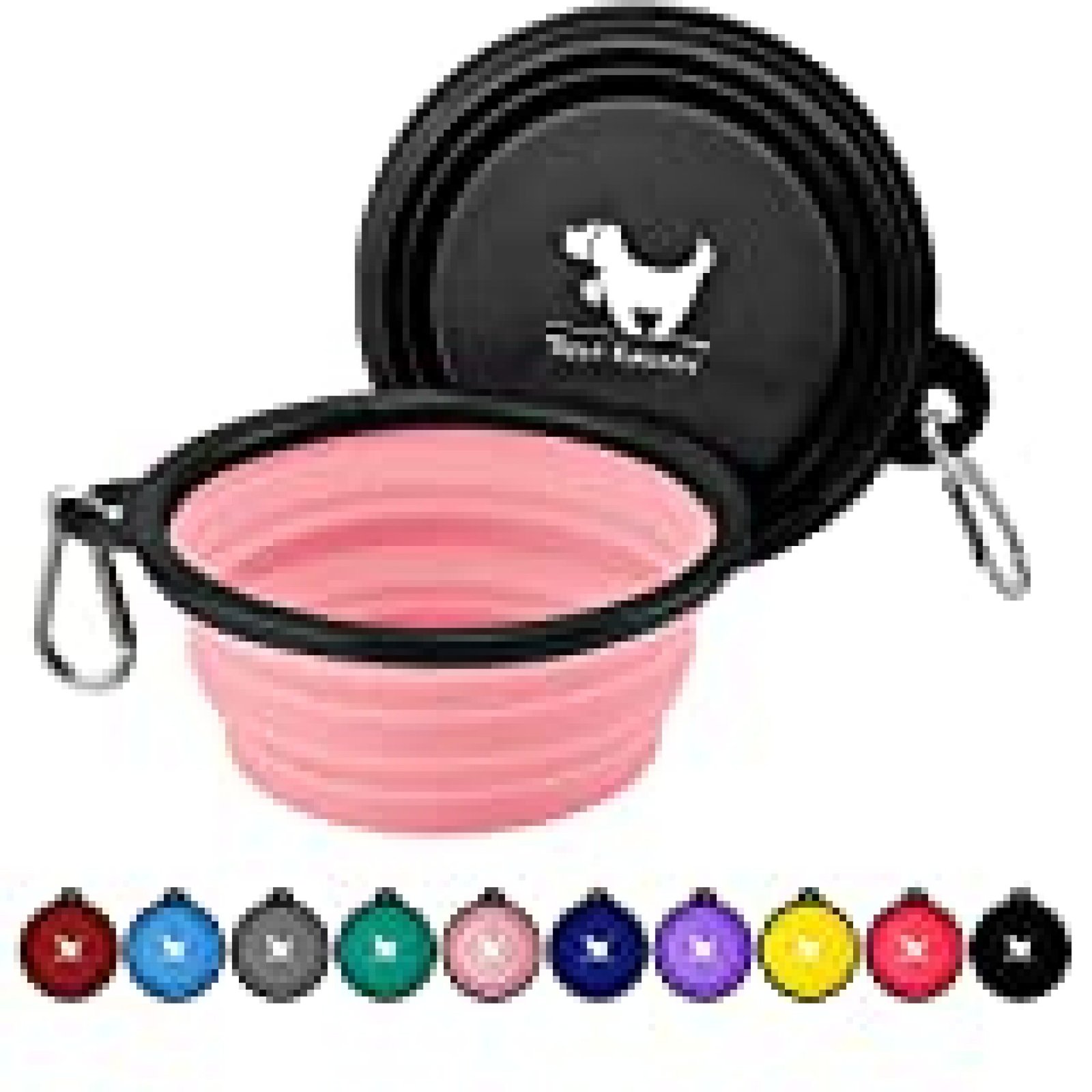 pet travel bowl with lid