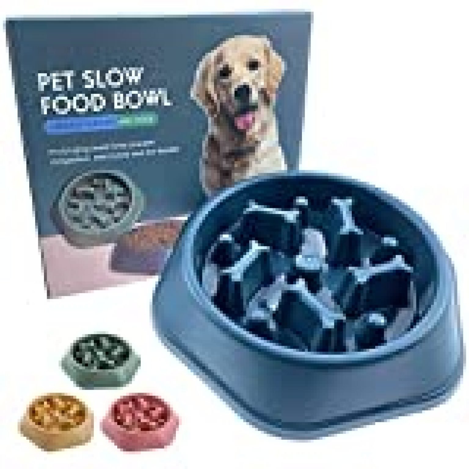 slow feeder dog bowl