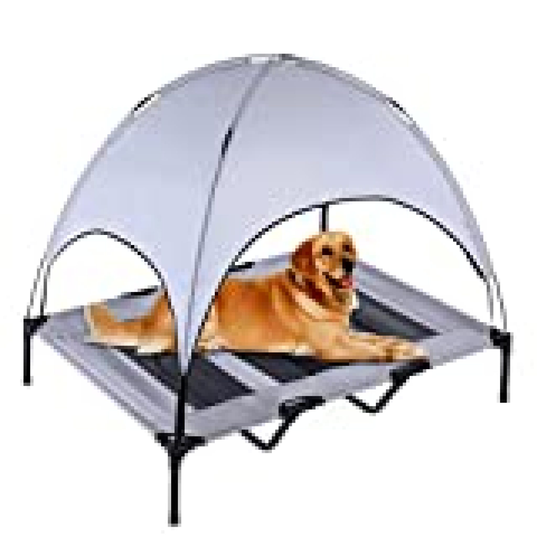 outdoor dog bed with canopy