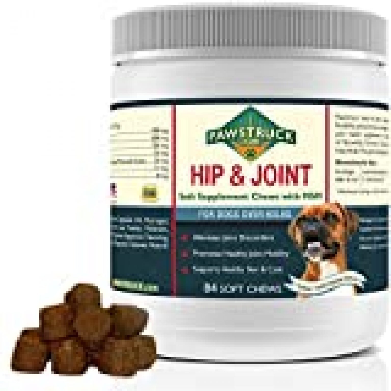 Natural Hip and Joint Supplement for Dogs in Bulk - Soft Chew Pain ...