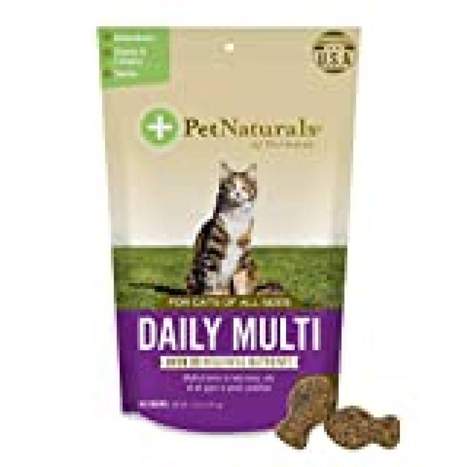 Pet Naturals - Daily Multi for Cats, Daily Multivitamin Formula with Taurine, Arginine & Biotin