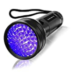 UV Flashlight Black Light, Vansky 51 LED Blacklight Pet Urine Detector for Dog/Cat Urine,Dry Stains,Bed Bug, Matching with Pet Odor Eliminator