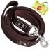 Heavy Duty Dog Leash – 2 Handles by Padded Traffic Handle for Extra Control, 6foot Long – Perfect for Medium to Large Dogs (6 ft, Black)