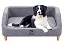 Bonzy Home Dog Sofa Bed – Pet Dog Sofa Bed,Pet Living Room Chair Removable and Washable Seat Cushion for Dog Cat and Other Animals