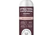 Antibacterial & Antifungal Shampoo For Dogs & Cats – Contains Ketoconazole & Chlorhexidine – Dog Skin Yeast Infection Treatment – Effective Against Ringworm, Pyoderma, Bacteria & Fungus. 16oz