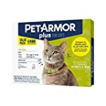 PetArmor Plus for Cats, Flea & Tick Prevention for Cats (Over 1.5 lb), Includes 6 Month Supply of Topical Flea Treatments