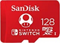 SanDisk 128GB microSDXC Card, Licensed for Nintendo Switch – SDSQXAO-128G-GNCZN