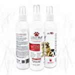 Lillian Ruff – Pet Dog Leave in Conditioner & Detangler Treatment Spray 8oz – Safe for Cats – Moisturizer for Normal, Dry & Sensitive Skin – Made in The USA