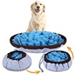 Pet Arena Adjustable Snuffle mat for Dogs, Dog Puzzle Toys, Enrichment Pet Foraging mat for Smell Training and Slow Eating, Stress Relief Interactive Dog Toy for Feeding, Dog Mental Stimulation Toys