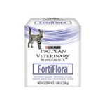 Purina FortiFlora Cat Probiotic Powder Supplement, Pro Plan Veterinary Supplements Probiotic Cat Supplement – 30 ct. box