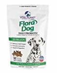 Vital Planet – Flora Dog Soft Chews – Natural Probiotic Support for Immunity and Digestion – 30 Chews