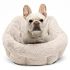 Memory Foam Dog Bed – Orthopedic Grade – 5 inch Thick – YKK Zipper – Durable Dog Bed Cover – Waterproof – Color Options – Luxury Pet Bed – Machine Washable Large Dog Beds – Sofa Bed – Plush Warranty