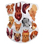 Cute Dog face.Puppy Pets,Seamless Face anas for Dust, Outdoors, Festivals, Sports Dogs Animals Breed and Puppies – s- Set – USA