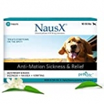 Nausx (16-50lbs Anti Nausea/Motion Sickness Treatment and Preventative for Dogs