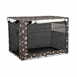 Durable Dog Crate Cover, Dog Kennel Cover for Medium and Large Dogs, Universal Pet Cage Cover, Perfect Two Entrance Dog Cage Cover for Wire Crate Indoor Outdoor Protection (2XL: 49x31x32 in, Y01)