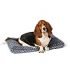 EMME Dog Bed for Small, Medium and Large Dogs Orthopedic Dog Beds with Plush Foam Mattress Joint Relief Washable & Removable Cover Deluxe Dog Couch Sofa Style Pet Bed (Grey, Small)