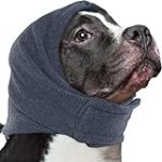 Nanaki Dog Calming Hoodie No Shake Ear Wraps for Dogs Ear Protection Ear Dog Cover Muffs Dog Head Warp Anxiety Relief Dog Hematoma Ear Wrap Head Cover The Grooming and Force Drying Dog Ear Protector