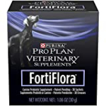Purina Pro Plan Veterinary Supplements Probiotics Dog Supplement, Fortiflora Canine Nutritional Supplement – 30 ct. Box