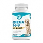 Pawsitive Labs – Best Omega 3 6 9 Fish Oil for Dogs – Helps with Itchy Skin and Coat – Shedding Supplement – Joint Support – Fatty Acids for Dogs – Omega 3 Chews for Dogs (120 Chewable Salmon Flavor)