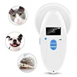 RFID Chip Reader Scanner, 134.2Khz Animal Pet Microchip Recognition Reader for Pet Animal Cat Dog Microchips Transponders in Cushioned Case