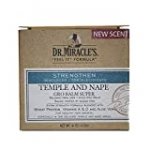 Dr. Miracle’s Temple and Nape Gro Balm – For Healthy Hair Growth, Contains Wheat Protein, Aloe, vitamin A, Vitamin D, Strengthens, Promotes Growth, 4 o (Packaging may vary)