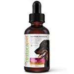 RestoraPet Organic Bacon Flavor Pet Supplement for Dogs, Cats & Horses | Healthy & Safe Antioxidant Liquid Drops | Anti-Inflammatory Multi-Vitamin | Increases Mobility, Energy & Reduces Joint Pain