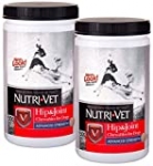 Nutri-Vet Hip & Joint Advanced Strength Chewable Tablets for Dogs, 300 Count Pack of 2