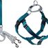 Collapsible Dog Bowls, Portable Foldable Dogs Cats Travel Water Food Bowls with Carabiner Clip for Walking, Traveling,Hiking (4 Pack)