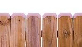 Fency Caps Vinyl Picket Fence Caps Dog Eared Style Wooden Fence Top Size 5.5″ X 5/8″ Keep Fence Tops from Cracking and Rotting Weather Proofed & UV Resistant (Pack of 17)