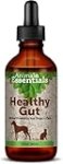 Animal Essentials Healthy Gut – Herbal Prebiotic for Dogs & Cats, Gut Health Blend, Herbal Formula, Organic Human Grade Herbs, Veterinarian Recommended, Liquid Tonic – 2 Fl Oz