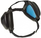 Mutt Muffs DDR337 Hearing Protection for Dogs, Black, Large