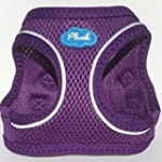 Plush Step-in Air Mesh Harness – Purple S (15″-17″)