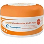 CEVA Animal Health Douxo (Sogeval) Calm Chlorhexidine Pads for Dogs & Cats (30 Count) – Topical Solution for Skin Infections